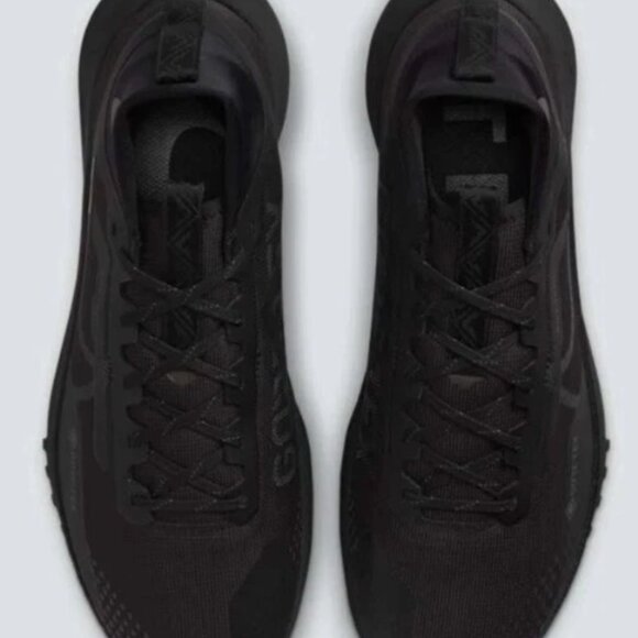 Nike React Pegasus Trail 4 GORETEX V2 Men US 11-13 Black Running Hiking Shoe New - Picture 4 of 5